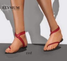 Liloe sandal - red